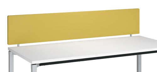 デルフィ2専用デスクトップパネル幅1600イエロー