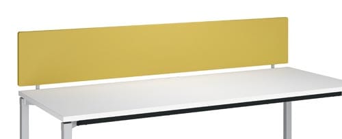 デルフィ2専用デスクトップパネル幅1800イエロー