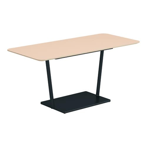 リージョンT脚角幅1600奥750高720黒脚パ