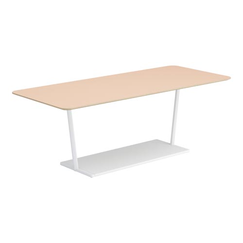 リージョンT脚角幅2100奥900高720白脚パ