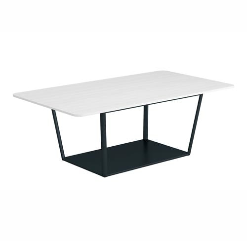 リージョンB脚角幅2100高720黒脚ホワイト