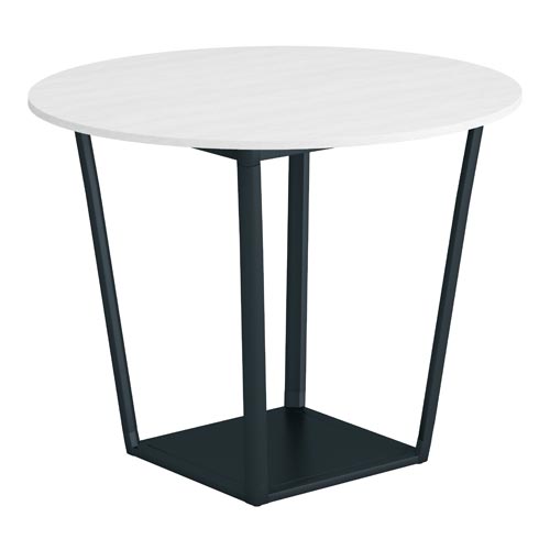 リージョンB脚円幅1200高900黒脚ホワイト