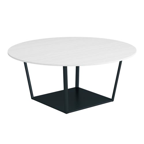 リージョンB脚円幅1800高720黒脚ホワイト