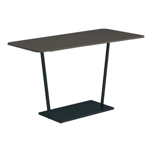 リージョンT脚台形 高1000 黒脚Dグレー