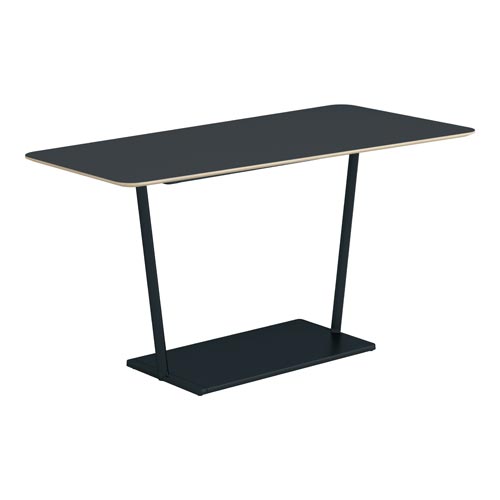 リージョンT脚台形 高900 黒脚チャコール