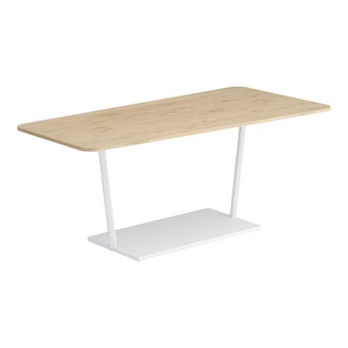 リージョンT脚台形 高720 白脚ナチュラル