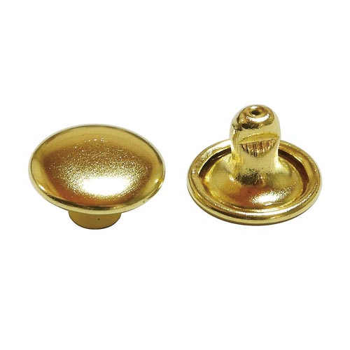 両面カシメ 大 ゴールド