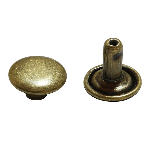 両面カシメ 大・足長 アンティックゴールド