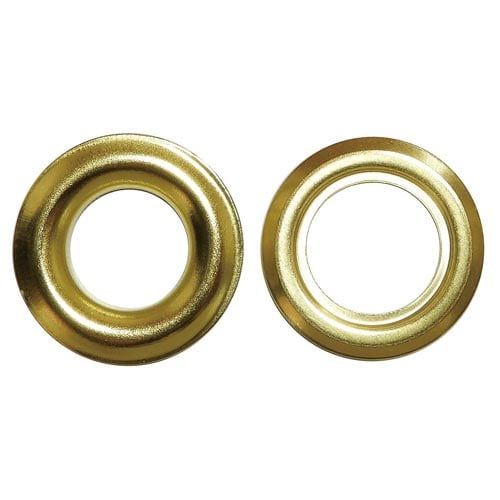 片面ハトメ #25 ゴールド