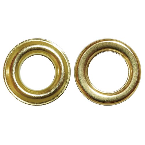 片面ハトメ #28 ゴールド