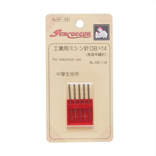 工業用ミシン針 14号 中厚地用