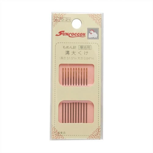 もめん針 溝大くけ