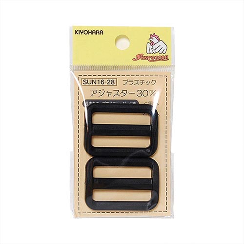 プラスチックアジャスター 30mm 黒