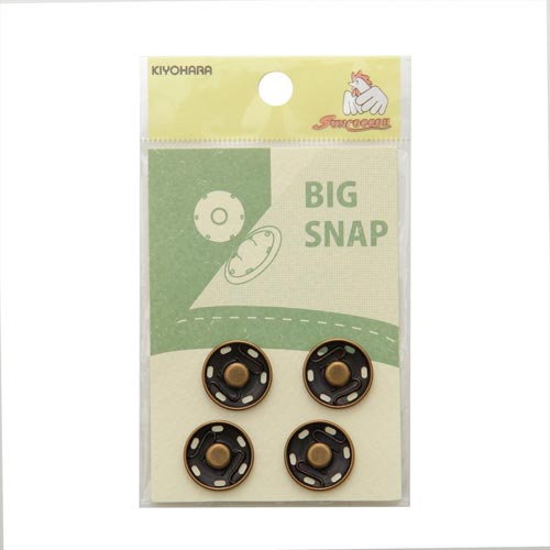 ビッグスナップ 17mm アンティックゴールド