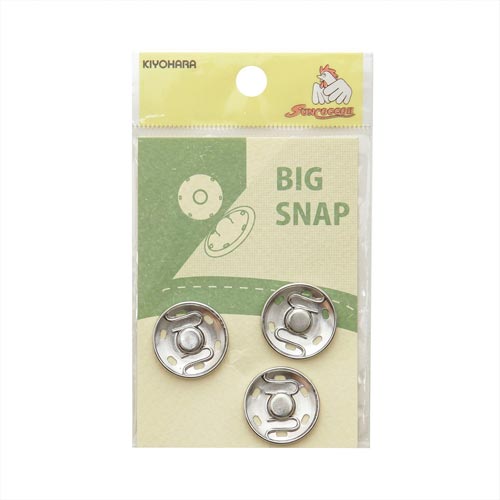 ビッグスナップ 21mm ニッケル