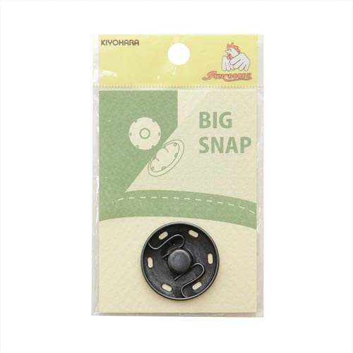 ビッグスナップ 30mm 黒ニッケル