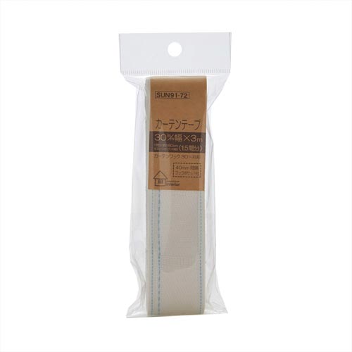 カーテンテープ 30mm 3m入
