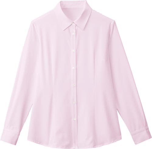 長袖ブラウス FB75577ピンク9号