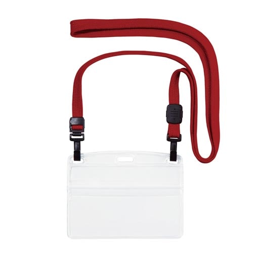 吊り下げ名札 うらがえり防止赤