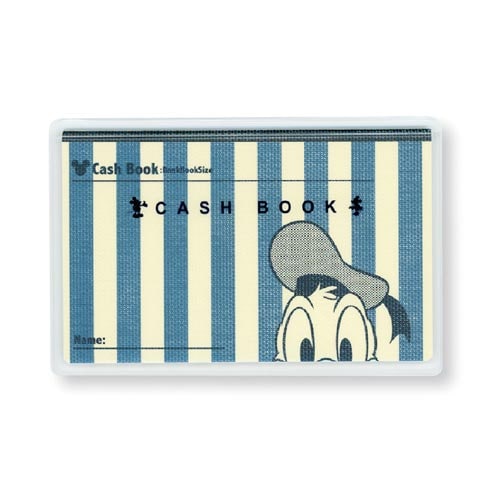 ディズニードナルド キャッシュブック通帳型手帳×5