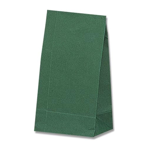 角底袋 No.4 未晒無地 グリーン 100枚×3