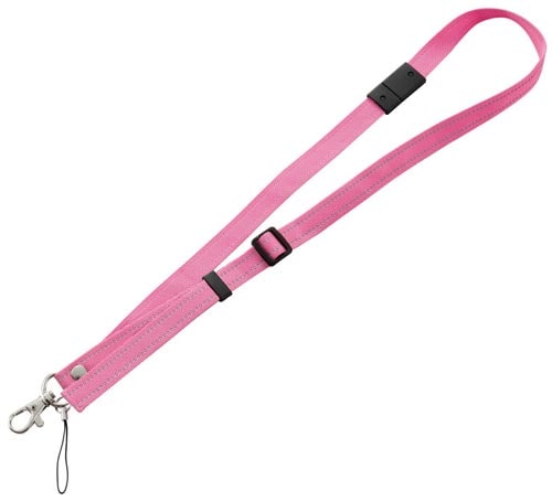 ストラップ 反射ネックストラップ ピンク×6