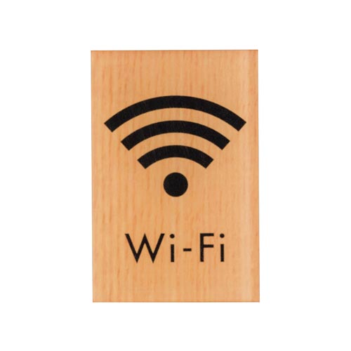 サインプレート Wi−Fi C×5