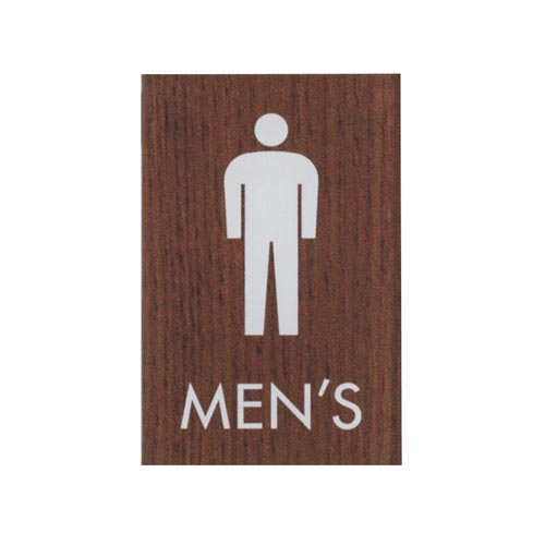 サインプレート MEN’S B×5