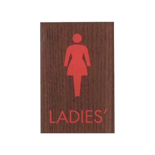 サインプレート LADIES’ B×5