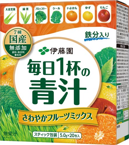 毎日1杯の青汁スティック フルーツミックス20本