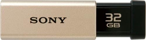 USBメモリ ポケットビットT 32GB ゴールド