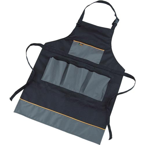 作業用エプロン黒・グレー