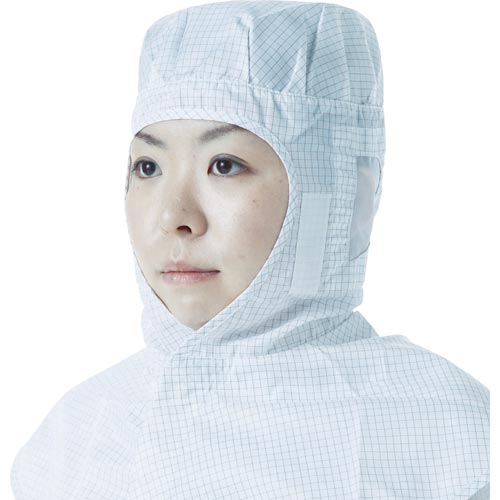 制電子グリッド仕様フードホワイトフリーサイズ