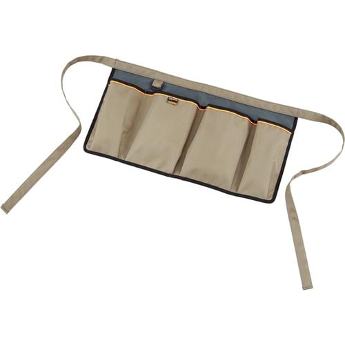 作業用ショートエプロンベージュ