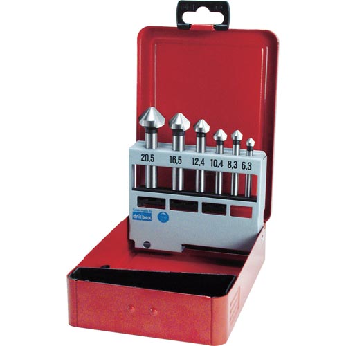 カウンターシンクセットハイス6本組