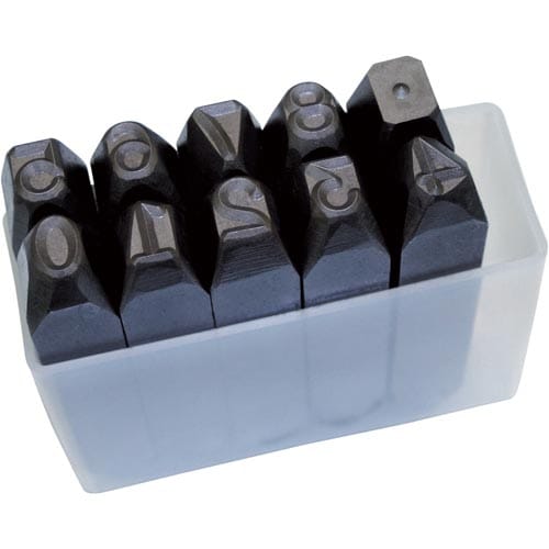 数字刻印セット10mm