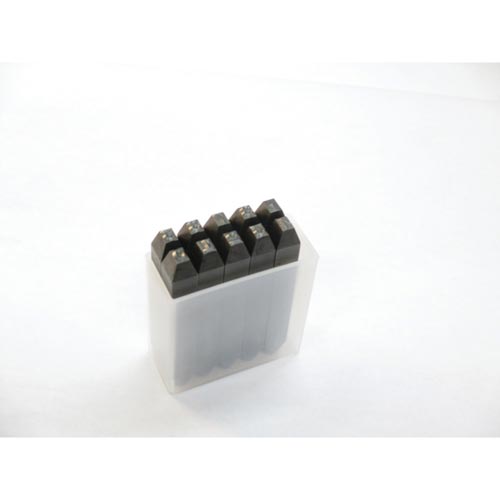 数字刻印セット6mm