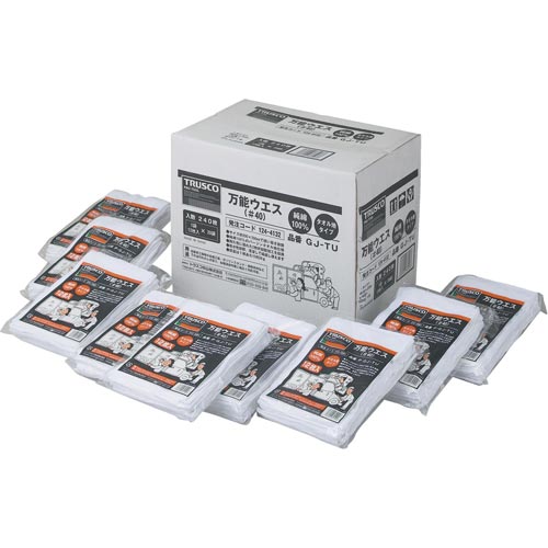 TRUSCO万能ウエスタオル地タイプ(240枚入)