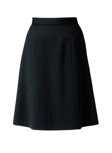 Aラインスカート BCS2704 ブラック13号