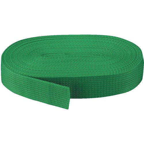 PPベルト幅30mmX長さ10m緑
