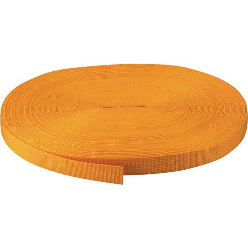 PPベルト幅30mmX長さ20m黄