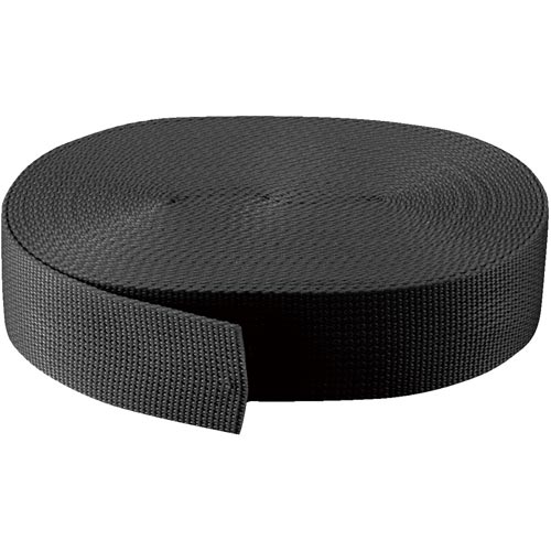 PPベルト幅50mmX長さ10m黒