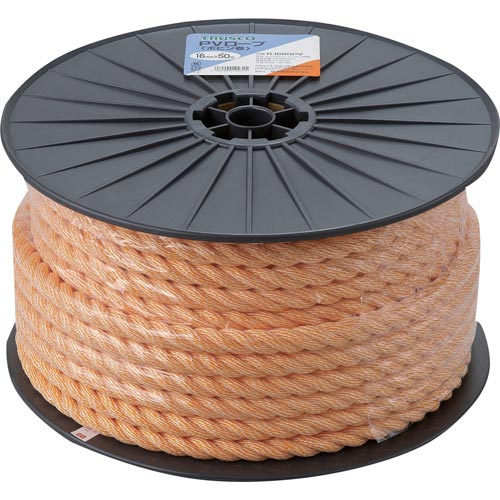 PVロープ3つ打線径16mmX長さ50m