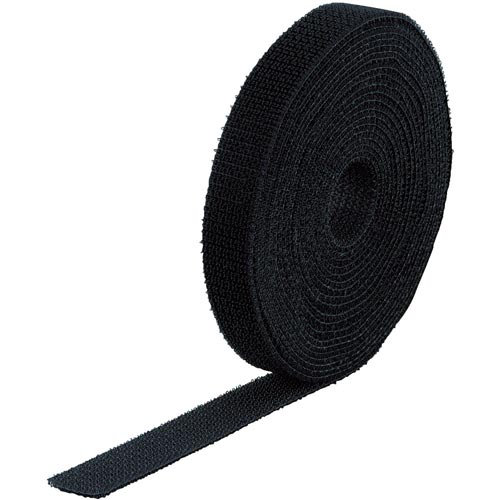 マジック結束テープ両面黒20mm×25m