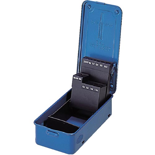 TRUSCOタップ下穴ドリルケース21本収納