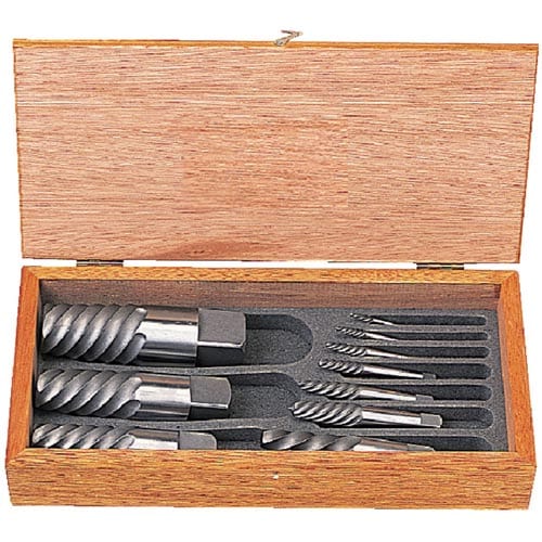 エキストラクターセットラセン型10本組木箱入