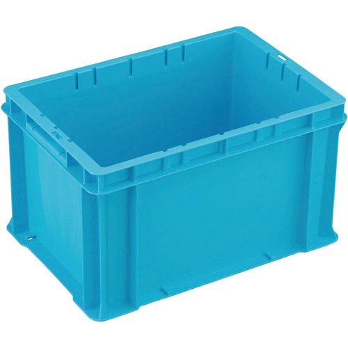 F型エコキャップ再生コンテナ21Lライトブルー