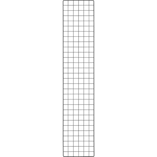 棚用ディスプレイネット金具付300X1500黒
