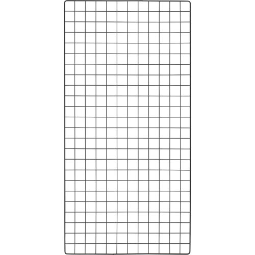 棚用ディスプレイネット金具付600X1200黒