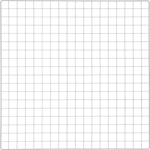 棚用ディスプレイネット金具付900X900 灰